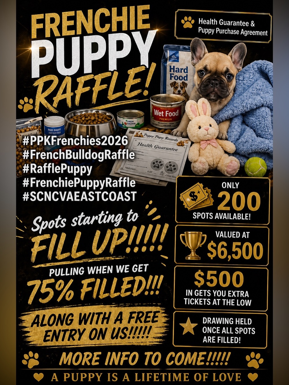 Puppy Pimp Kennels - Raffle!!!!! - Picture 3 of 11